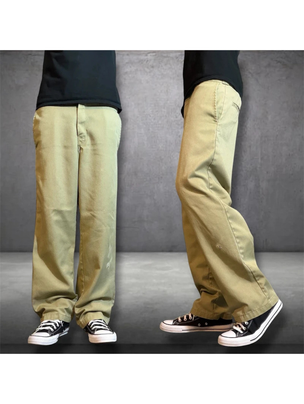 Light tan brown Dickies Y2K style 874